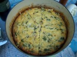 It’s a masterpiece! (Or at least the tallest frittata Sasha's ever seen)